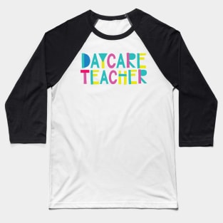 Daycare Teacher Gift Idea Cute Back to School Baseball T-Shirt